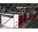 Máquina para fabricar bolsas con manija de plástico 