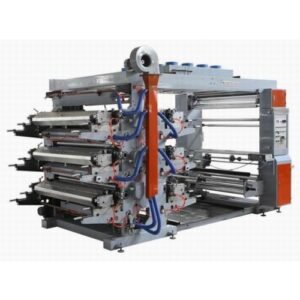 Máquina impresora flexográfica de 6 colores